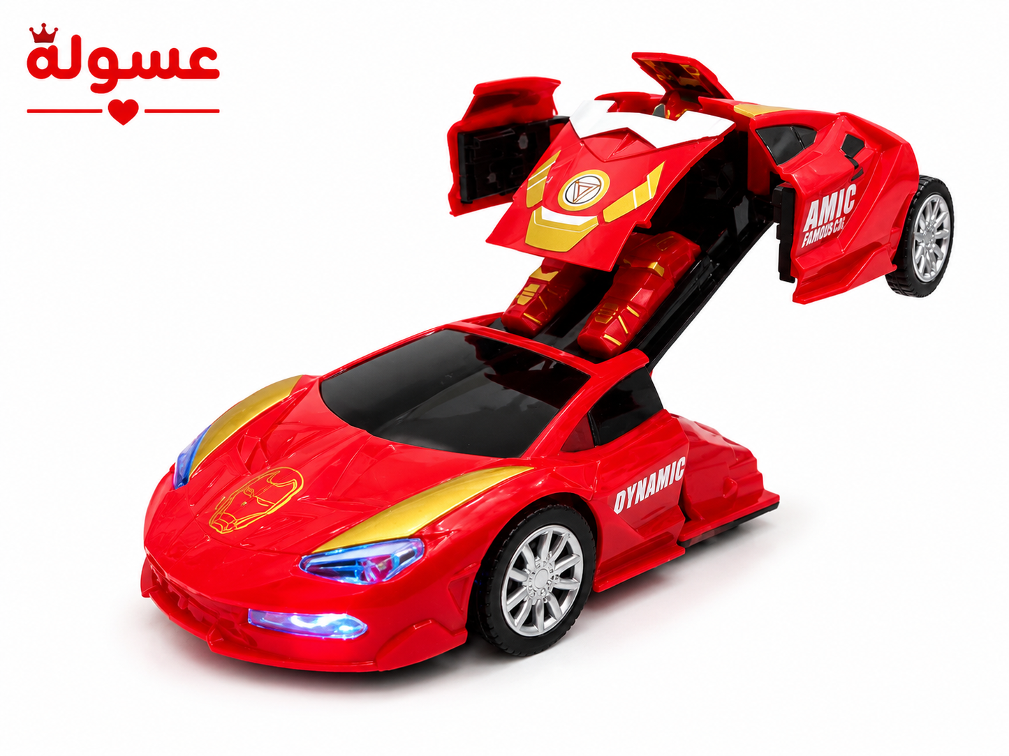 سيارة روبوت متحولة للاطفال