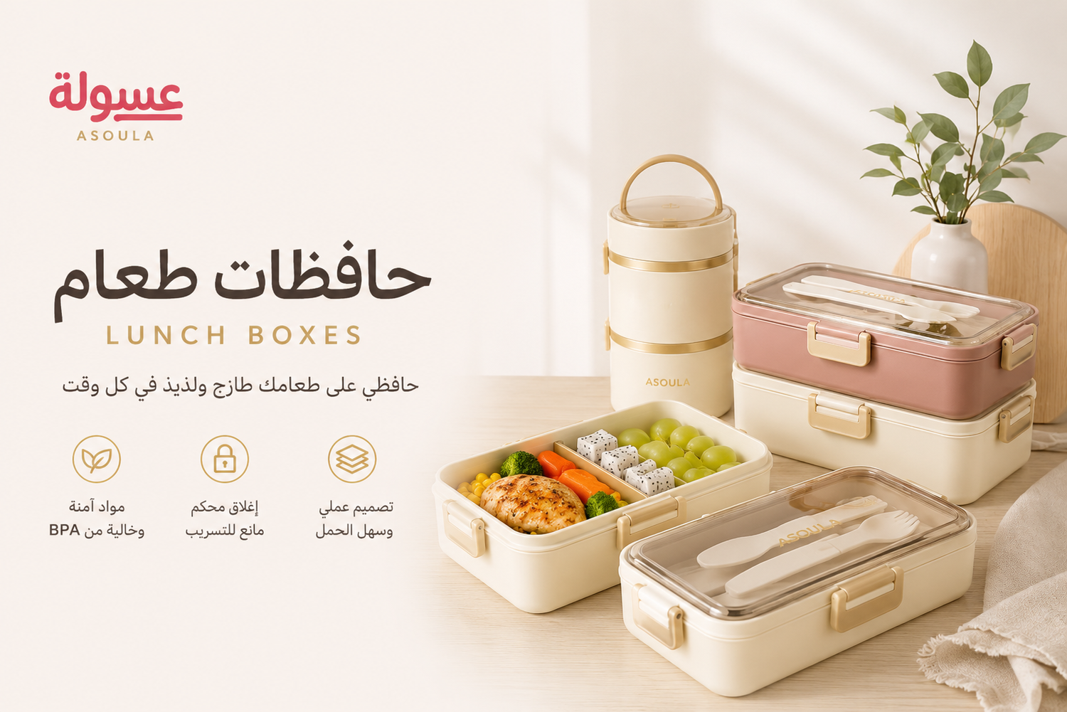 حافظات طعام و Lunch boxes