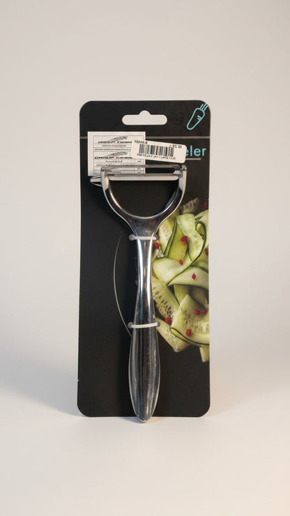 Asoula stainless steel swivel peeler for fruits and vegetables with a sharp blade for potatoes.