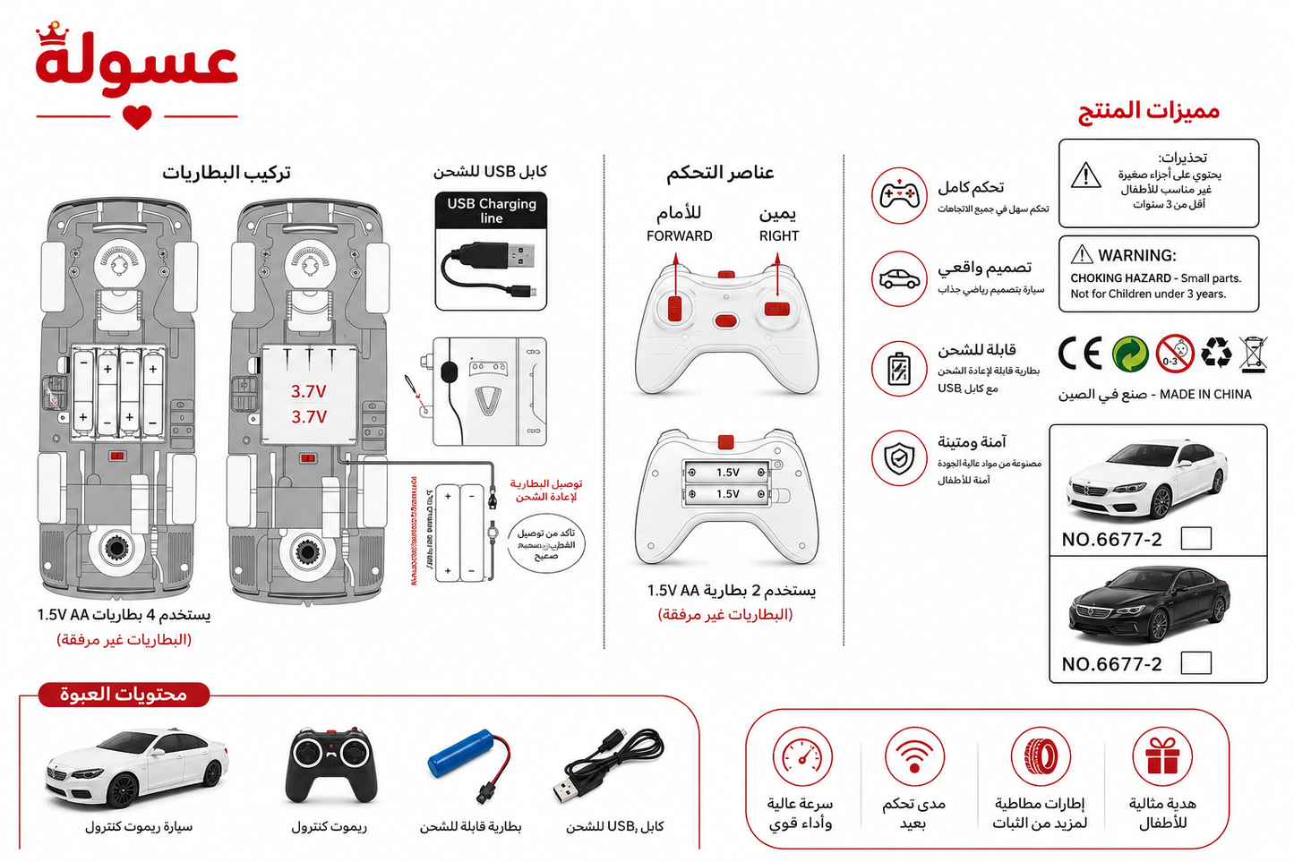 لعبة سيارة ريموت كنترول