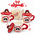 مج سيراميك بغطاء