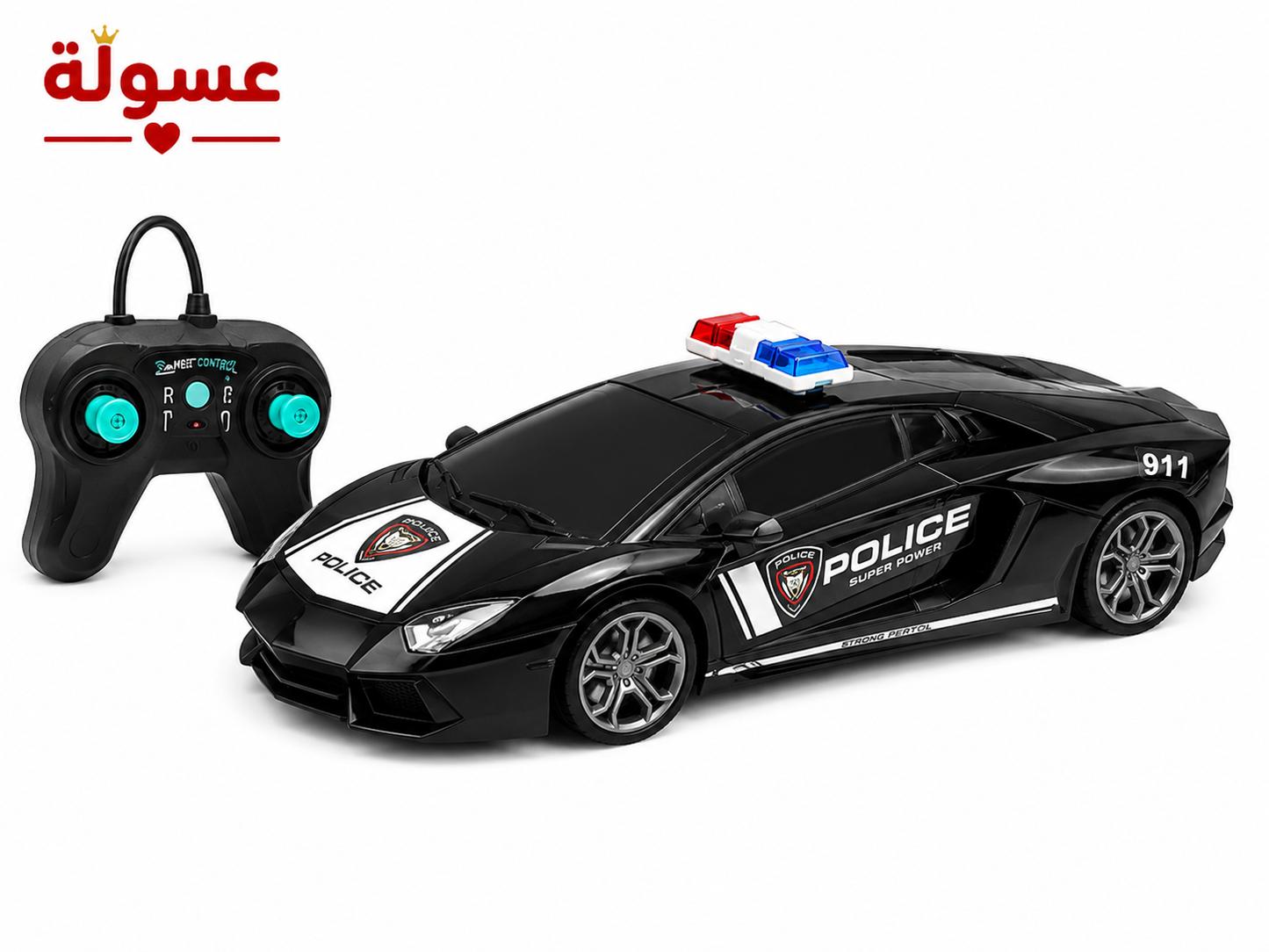 لعبة سيارة شرطه بريموت