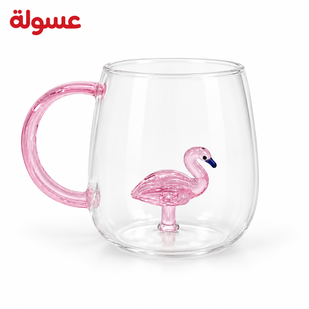 مج زجاج ايس كوفي