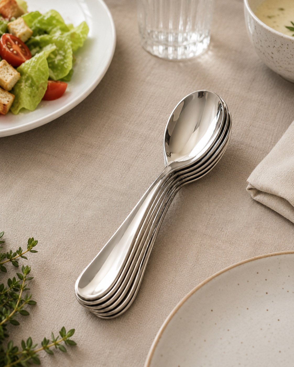 طقم معالق 6 قطع