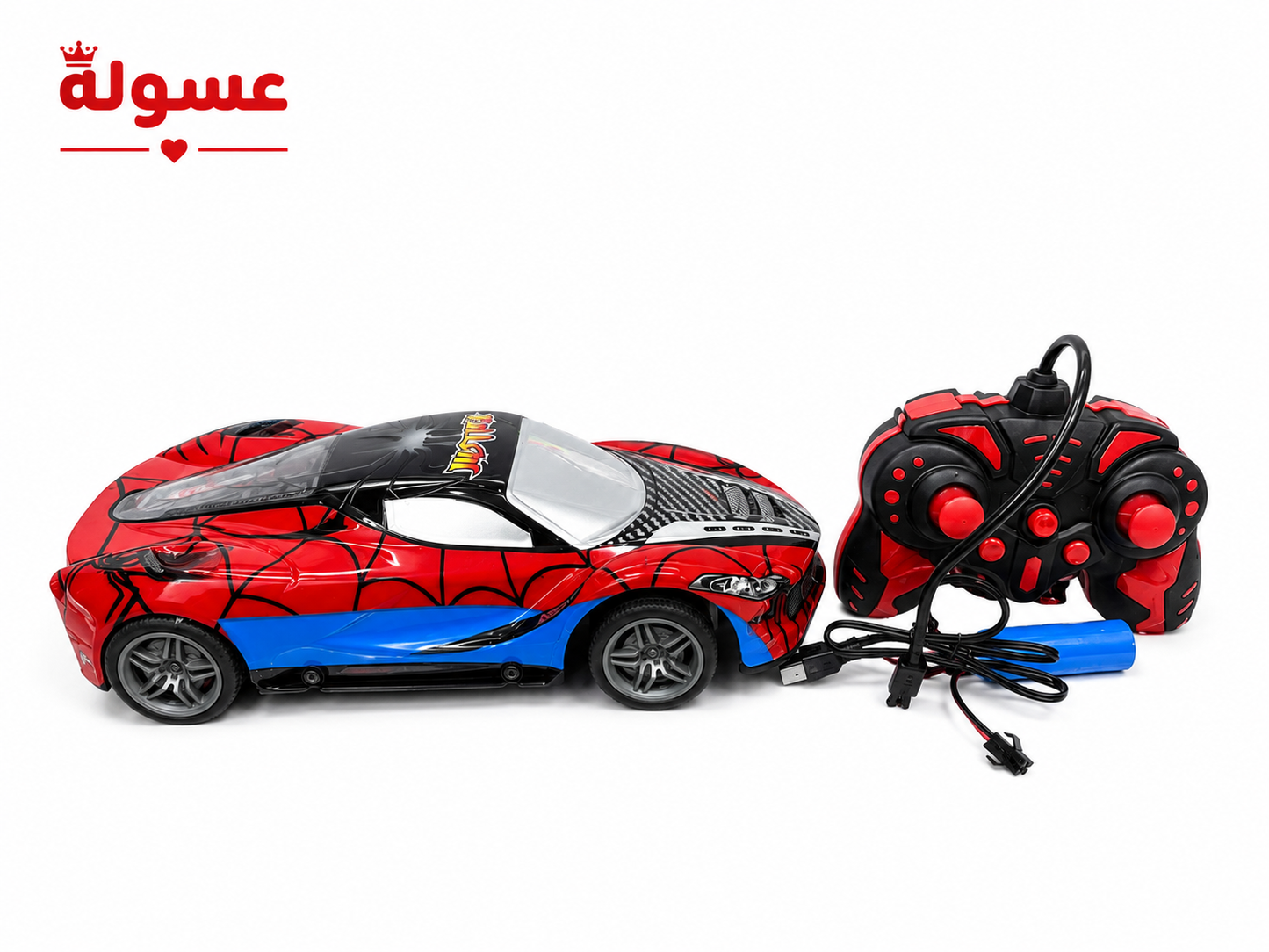 لعبة سيارة سبايدرمان ريموت كنترول