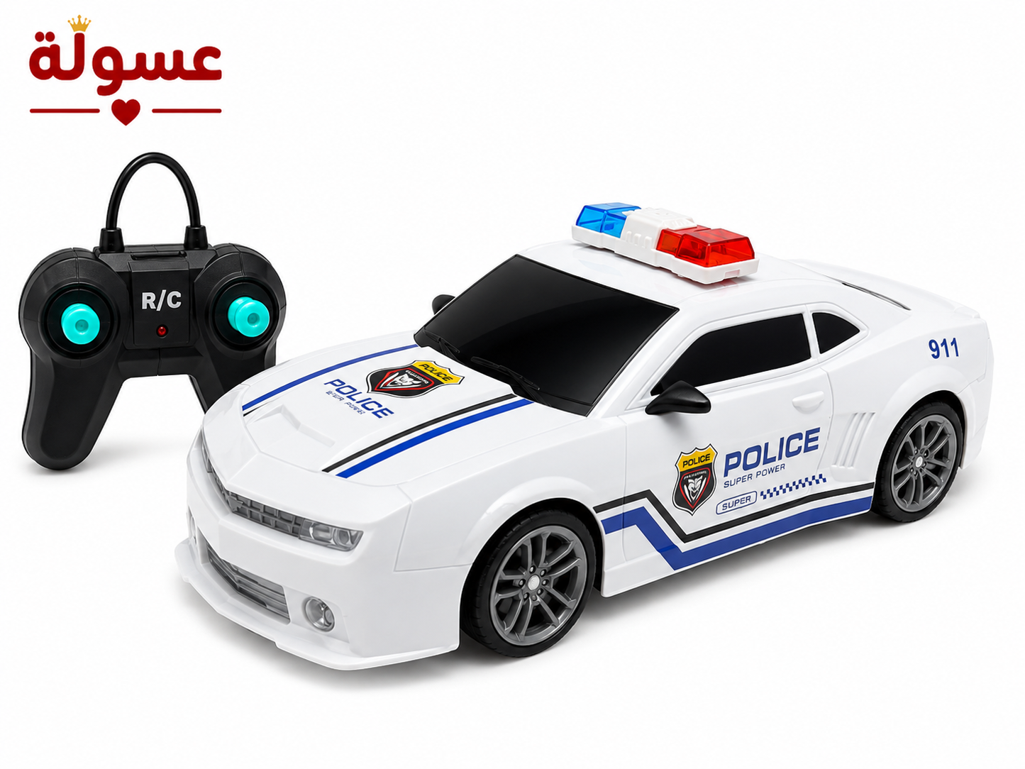 لعبة سيارة شرطه بريموت