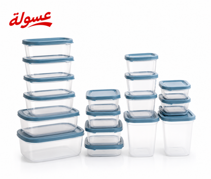 طقم علب تلاجة الوطنية