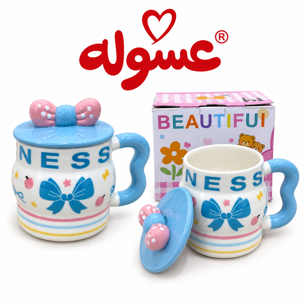 مج بورسلين بتصميم فيونكة